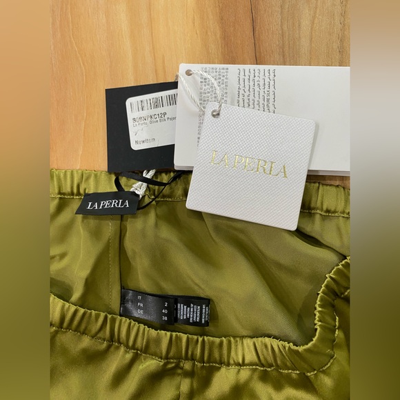 La Perla Silk Pajama Shorts - Picture 4 of 6